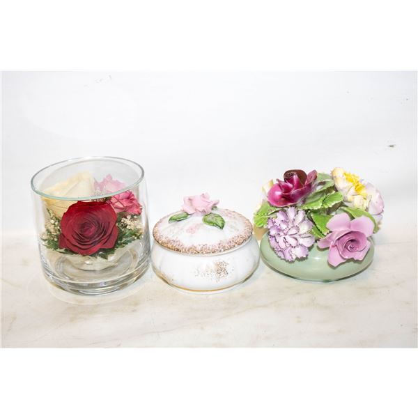 VINTAGE DECORATIVE CHINA FLORALS