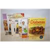 Image 1 : HEALTHY EATING COOKBOOKS- LOT OF 8
