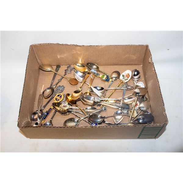 VINTAGE COLLECTOR SPOONS- ASSORTED