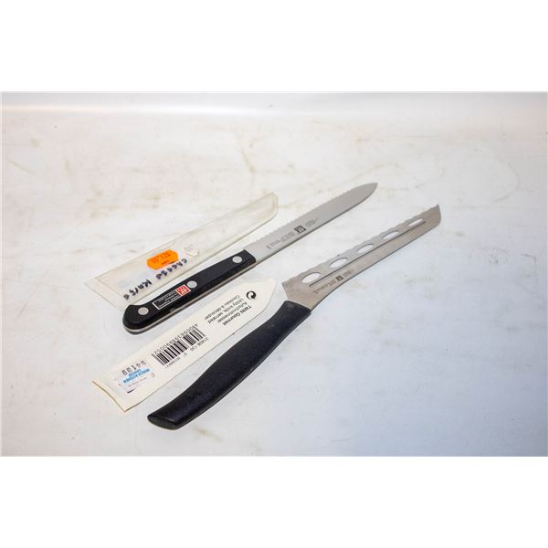 JA HENCKELS KITCHEN KNIFE- LOT OF 2