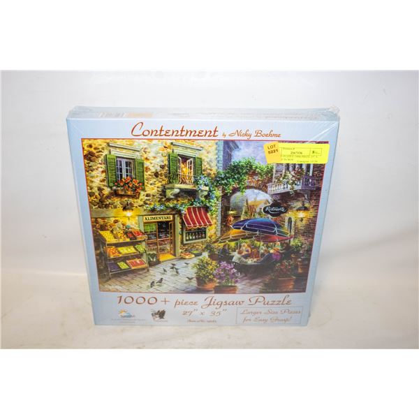 JIGSAW PUZZLE- 1000 PIECE- 35" X 27" NEW IN BOX