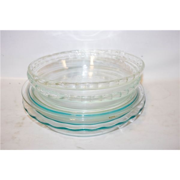 PYREX GLASS BAKING DISHES- ASSORTED LOT