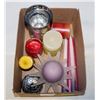 Image 1 : CANDLES & CANDLE HOLDERS- ASSORTED