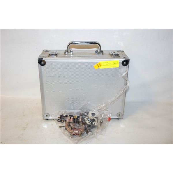 BOX OF TATTOO SUPPLIES
