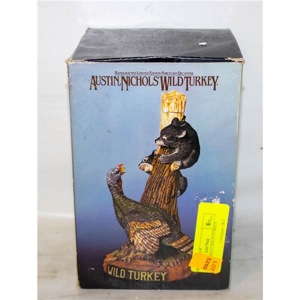 AUSTIN NICHOLS WILD TURKEY DECANTER