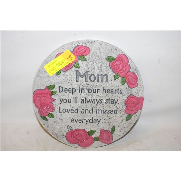 MOM MEMORIAL STONE