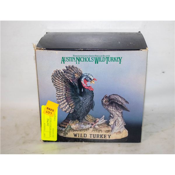 AUSTIN NICHOLS WILD TURKEY DECANTER