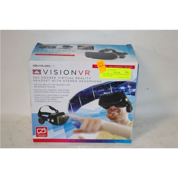 SOUNDLOGIC VISION VR HEADSET FOR IPHONE