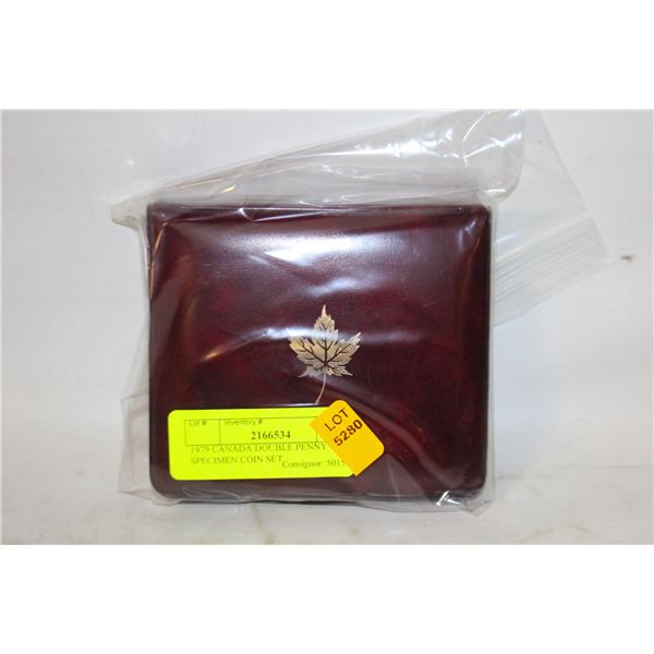 1979 CANADA DOUBLE PENNY SPECIMEN COIN SET