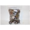 Image 1 : OVER 2.5 POUNDS OF VARIOUS WORLD COINS IN BAG