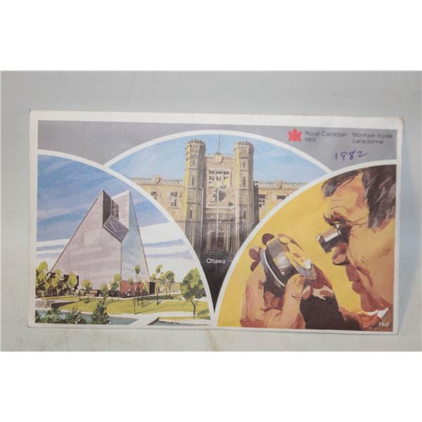 1982 PROOF-LIKE CANADIAN COIN SET