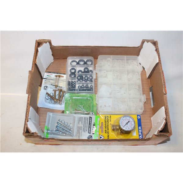 NYLON CLAMPS, O-RINGS, SHEAR PINS