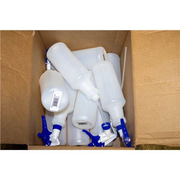 BOX W/10 SPRAY BOTTLES