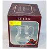 Image 1 : LE JOUR HANDMADE GLASS PITCHER 72 OZ IN BOX
