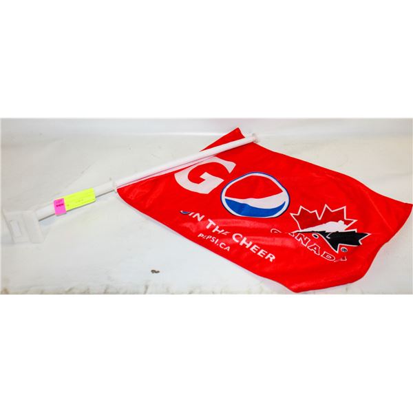 60 CANADA HOCKEY FLAG JOIN THE CHEER PEPSI
