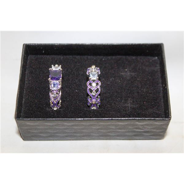 NEW 2PCS/SET RING SET SZ10