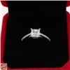 Image 1 : #3927-1.00 CT GRA CERTIFIED PRINCESS CUT