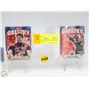 Image 1 : 2 SEALED GRETZKY POST ALL STAR MVP 77 GOALS IN A