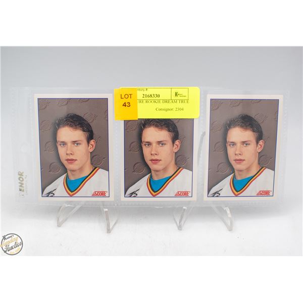 3 PAVEL BURE ROOKIE DREAM TRUE SCORE