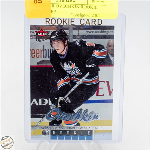 ALEXANDER OVECHKIN ROOKIE FLEER ULTRA