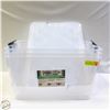 Image 1 : 3PK GREENMADE INSTAVIEW 45 QUART STORAGE CONTAINER