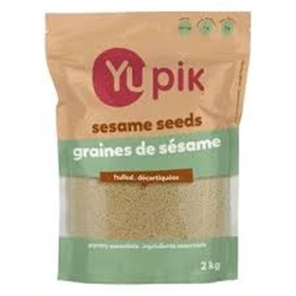 2KG YUPIK HULLED SESAME SEEDS