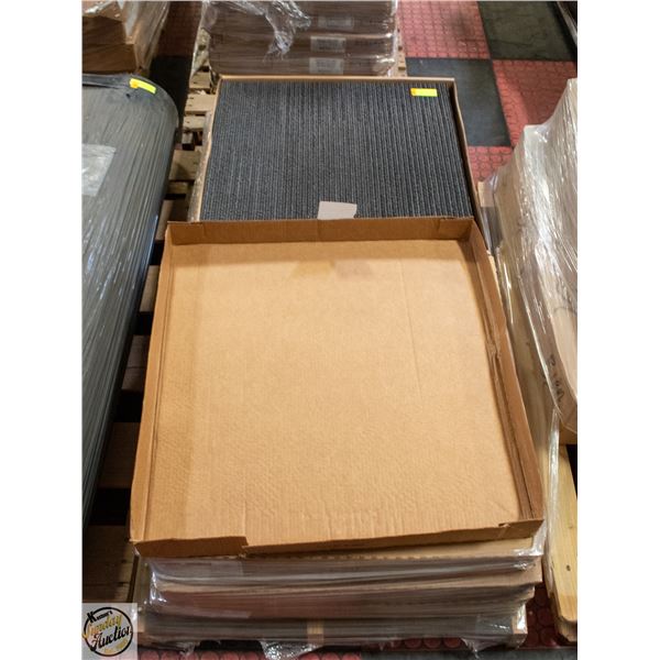 PALLET OF CARPET TILE CONTAINING 270SQFT SHAW