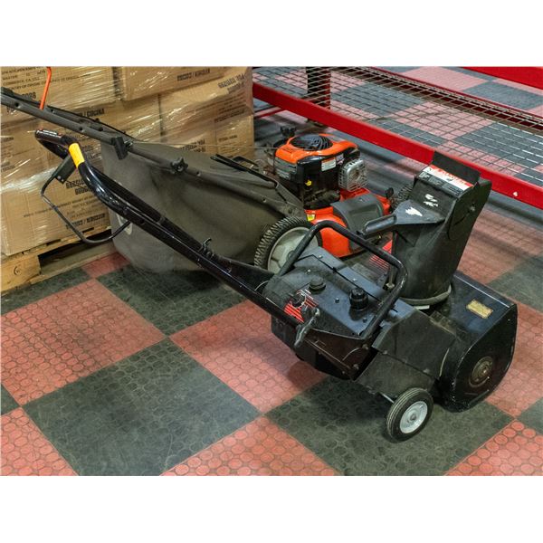 SNAPPER 2-STROKE GAS SNOW BLOWER