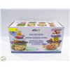 Image 1 : 20PC SET ELLO GLASS FOOD STORAGE