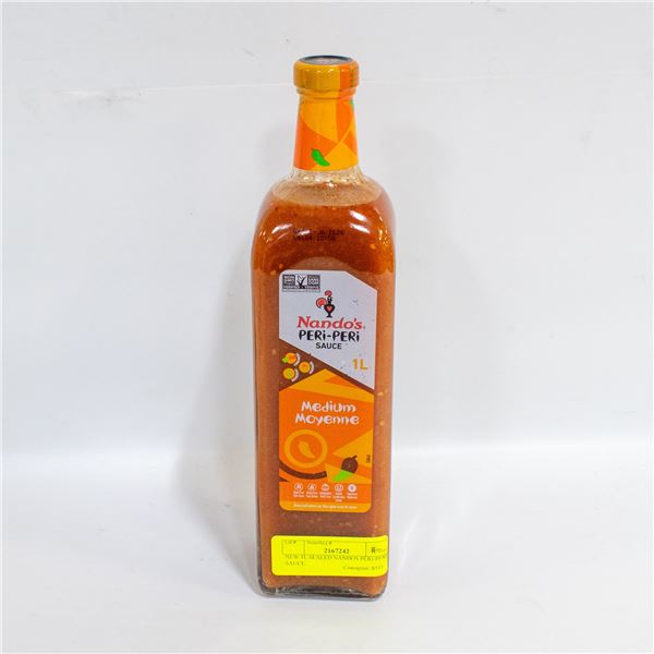 NEW 1L SEALED NANDOS PERI-PERI SAUCE