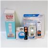 Image 1 : NEW 3 ITEMS STORM GLASS, ACCU