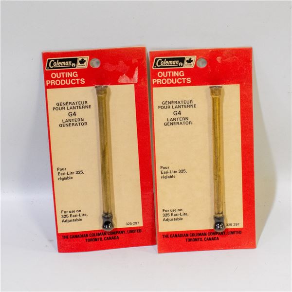 VINTAGE (X2) SEALED COLEMAN