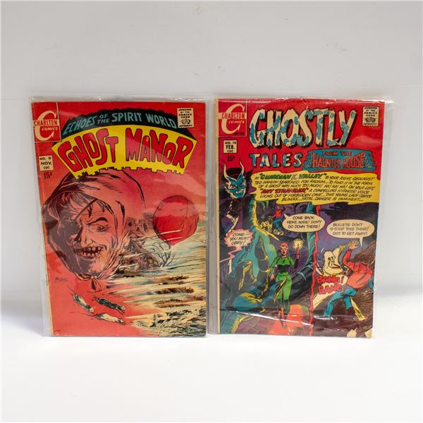 CHARLTON COMICS (X2) GHOSTLY