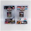 Image 1 : (2) NEW SEALED ACTION MICRO FIGURES IN CLEAR