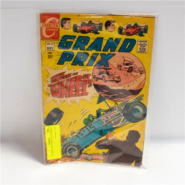CHARLTON COMICS GRAND PRIX