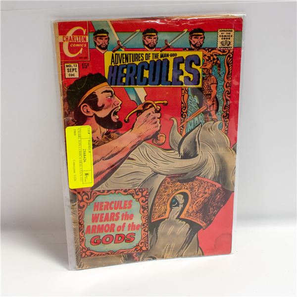 CHARLTON COMICS HERCULES #13 1969