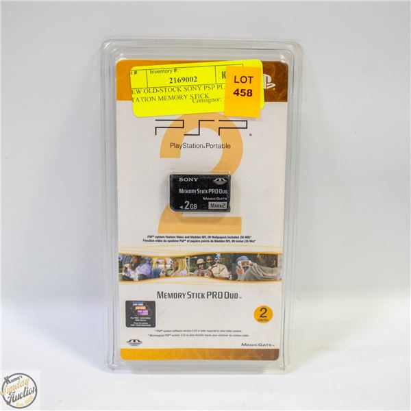 NEW OLD-STOCK SONY PSP PLAY STATION MEMORY STICK