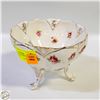 Image 1 : ANTIQUE TRI-FOOTED DISH WITH MAKER’S MARK