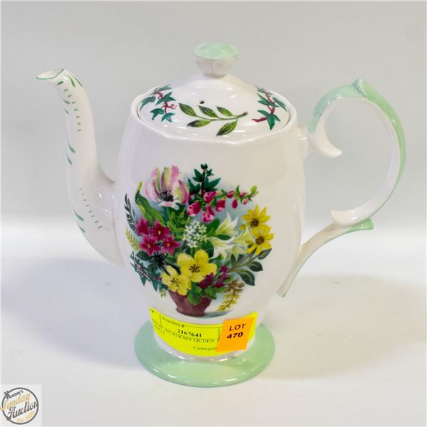 ROYAL ACADEMY QUEEN ANNE TEAPOT