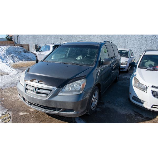 TOW YARD SEIZURE: 2007 HONDA ODYSSEY CXL SUV