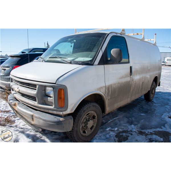 TOW YARD SEIZURE: 2002 CHEVROLET EXPRESS CARGO VAN