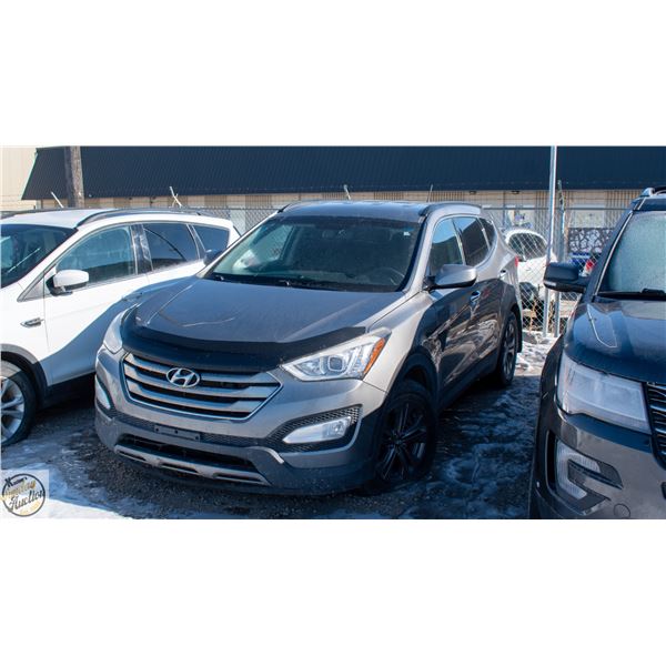 TOW YARD SEIZURE: 2013 HYUNDAI SANTA FE SPORT SUV