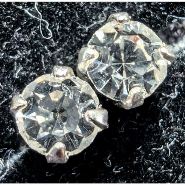 SILVER CZ EARRINGS
