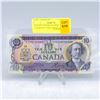 Image 1 : 1971 UNCIRCULATED CANADIAN 10 DOLLAR BILL