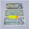 Image 1 : CANADA 1$BILLS X 3- 1973 X2 +1954