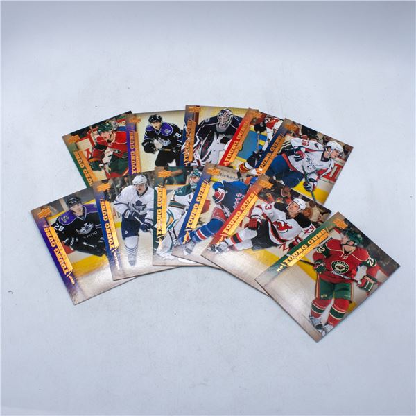 11X 2007/2008 UD YOUNG GUNS CARDS