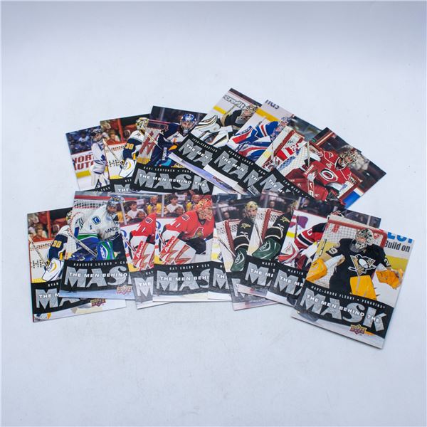 16X 2007/2008 UD MAN BEHIND THE MASK INSERT CARDS