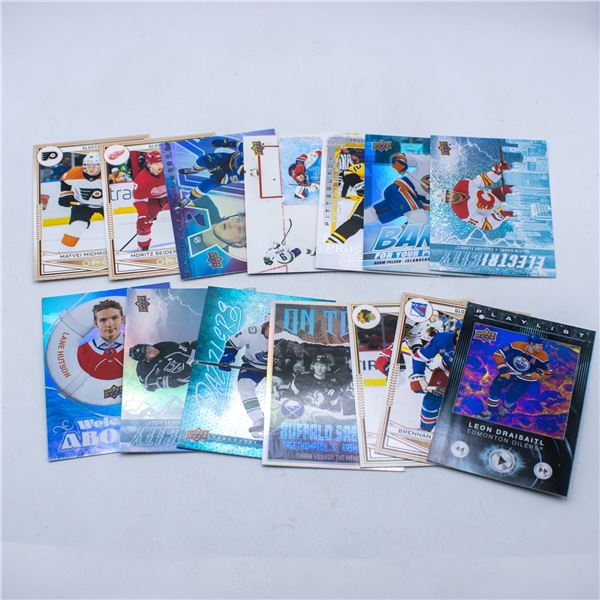 14 2024/25 UPPER DECK HOCKEY INSERT CAARDS