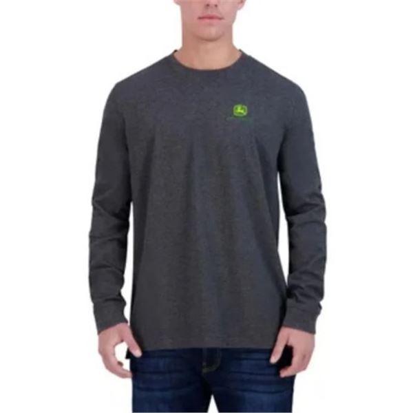 NEW JOHN DEERE EMBROIDERED JERSEY LONG SLEEVE