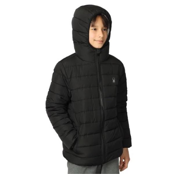 NEW SPYDER SHERPA LINED KIDS PUFFER JACKET SIZE XL